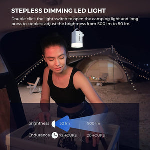 Pompe à électrique portable 4.5kPa et batterie rechargeable 4800 mAh avec fonction éclairage "FLEXTAILGEAR - Max Pump P2 plus" - Planète Rando