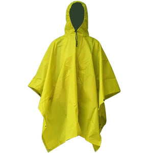 Poncho 3 en 1 imperméable en nylon ripstop "Raincoat" - Planète Rando