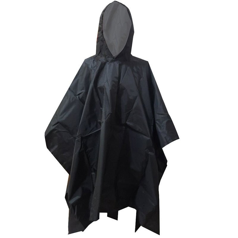 Poncho 3 en 1 imperméable en nylon ripstop "Raincoat" - Planète Rando