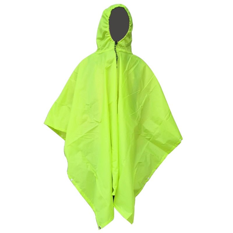 Poncho 3 en 1 imperméable en nylon ripstop "Raincoat" - Planète Rando