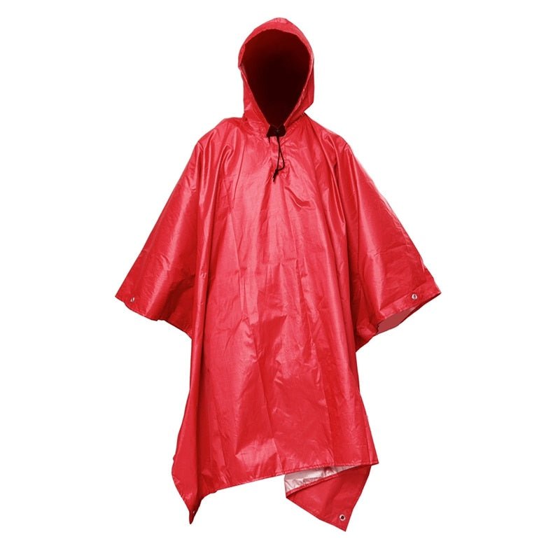 Poncho 3 en 1 imperméable en nylon ripstop "Raincoat" - Planète Rando