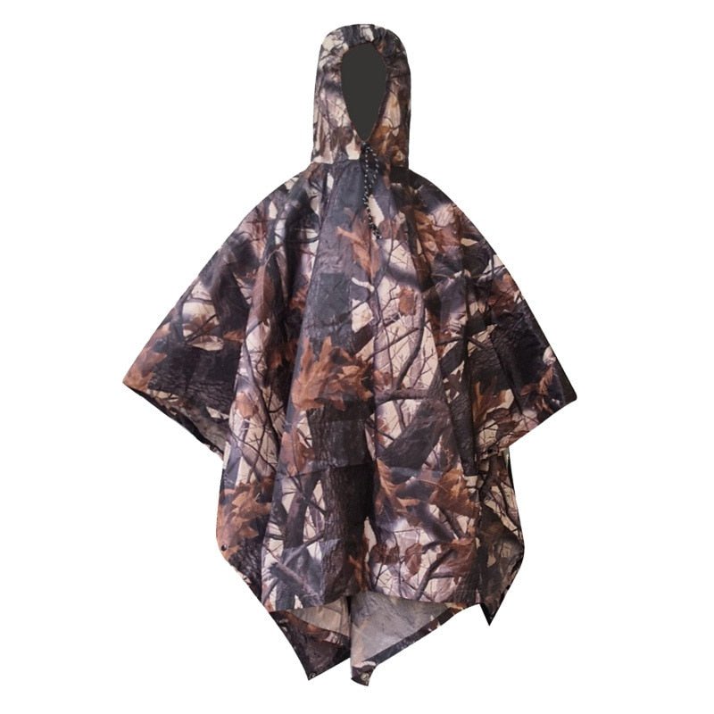 Poncho 3 en 1 imperméable en nylon ripstop "Raincoat" - Planète Rando