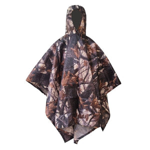 Poncho 3 en 1 imperméable en nylon ripstop "Raincoat" - Planète Rando