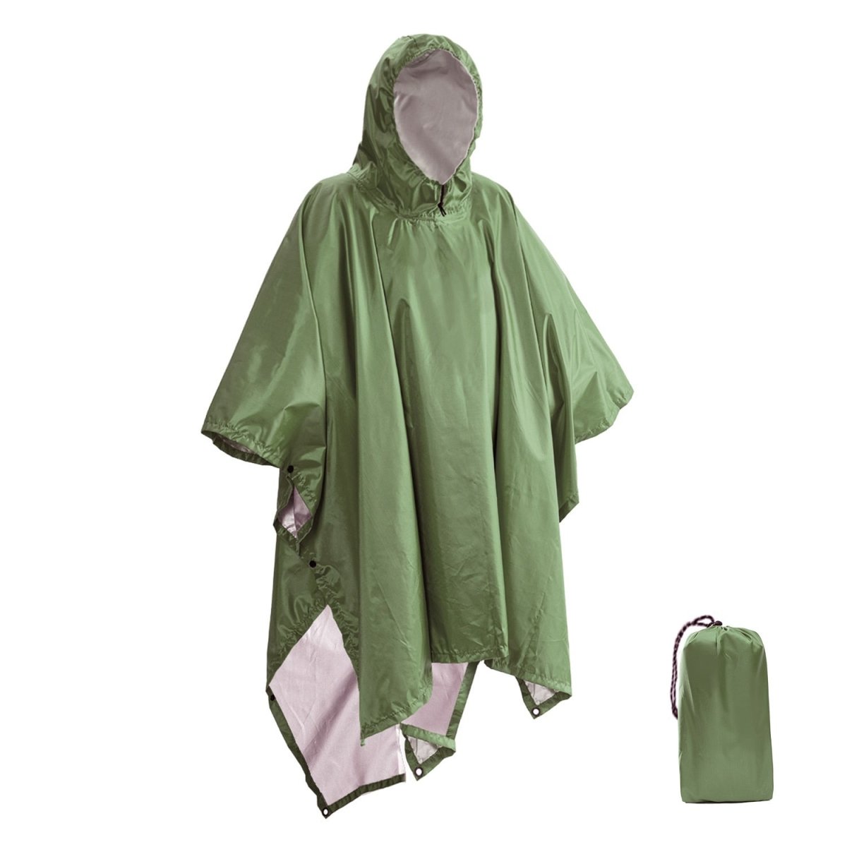 Poncho de pluie multifonctions 3 en 1 (tarp, auvent) "Tomshoo - TLM181" - Planète Rando