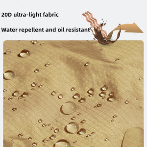 Poncho / sac de couchage 2 en 1 confort 10°C 750g "Mobi Garden - Outdoor cloak" - Planète Rando