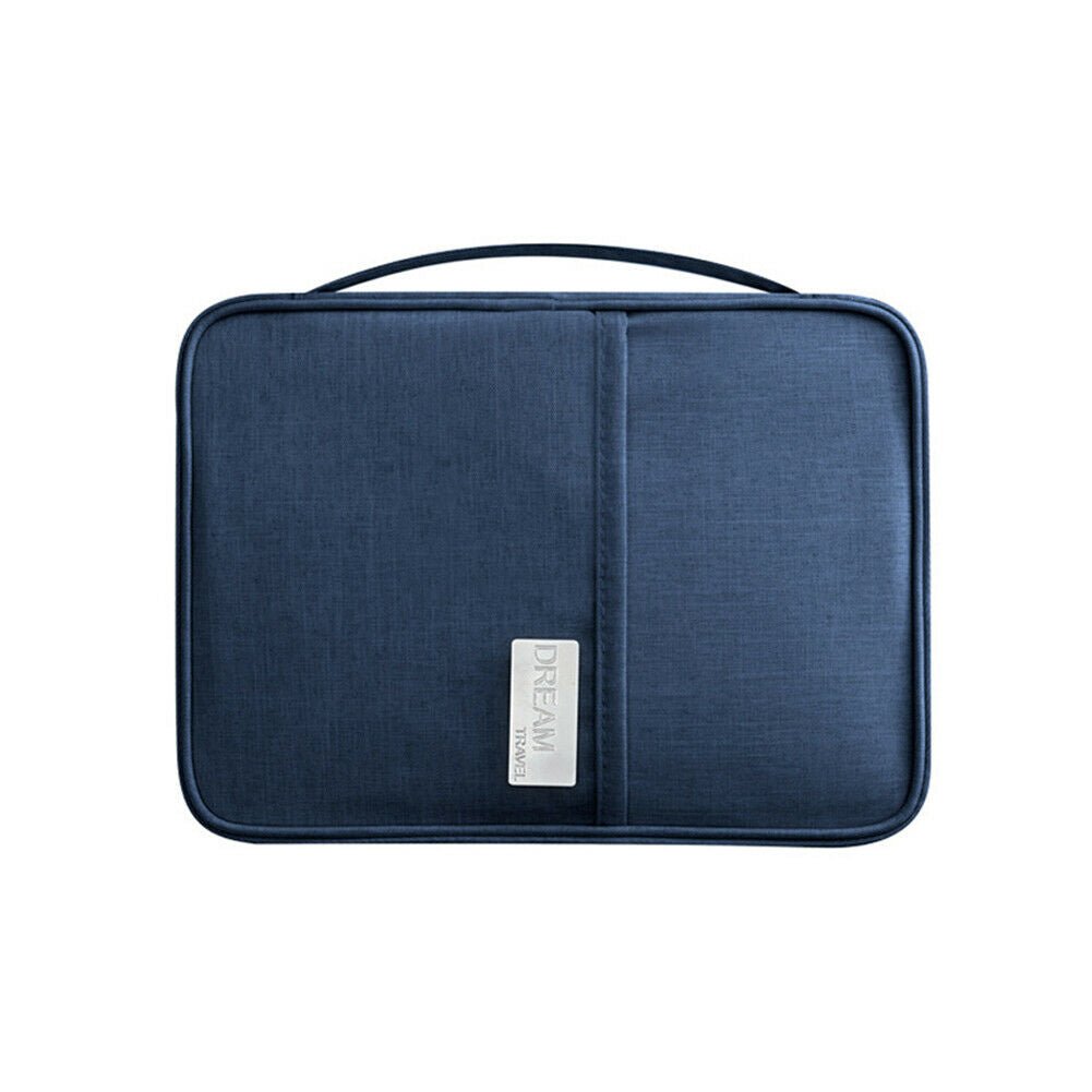 Portefeuille de voyage / porte-monaie de sport "Dream - Travel" - Bleu navy / L | Planète Rando