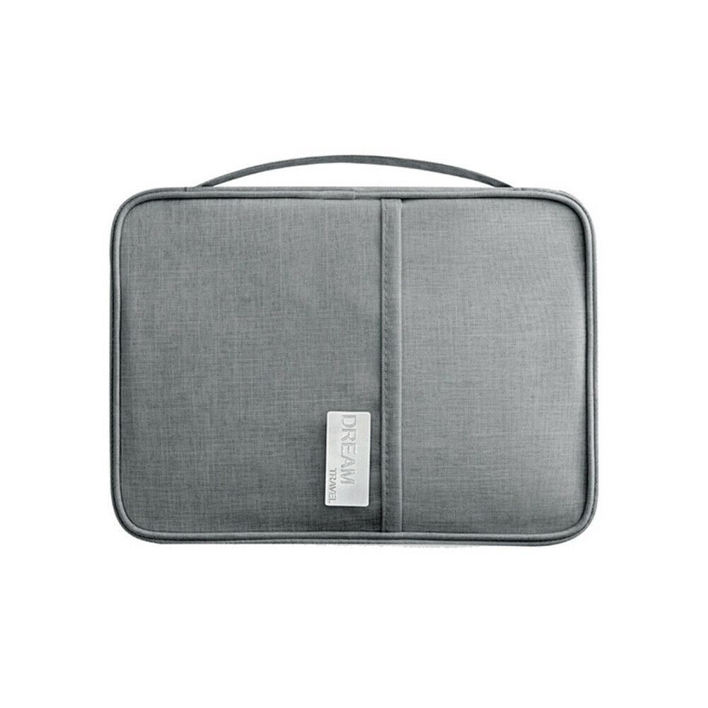 Portefeuille de voyage / porte-monaie de sport "Dream - Travel" - Gris / L | Planète Rando