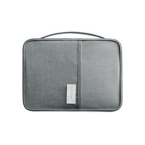 Portefeuille de voyage / porte-monaie de sport "Dream - Travel" - Gris / L | Planète Rando