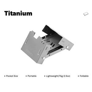 Réchaud à alcool en titane ultraléger 71g "Fire-Maple - Lotus" - Planète Rando