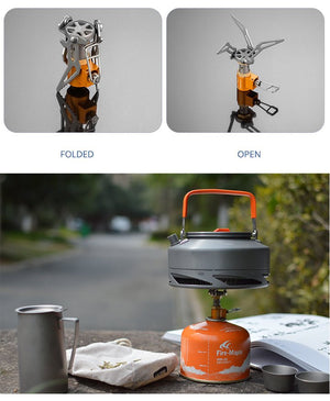 Rechaud à gaz portable en titane ultraléger 45g "Fire Maple – FMS-300T" - Planète Rando
