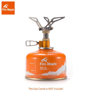 Rechaud à gaz portable en titane ultraléger 45g "Fire Maple – FMS-300T" - Planète Rando