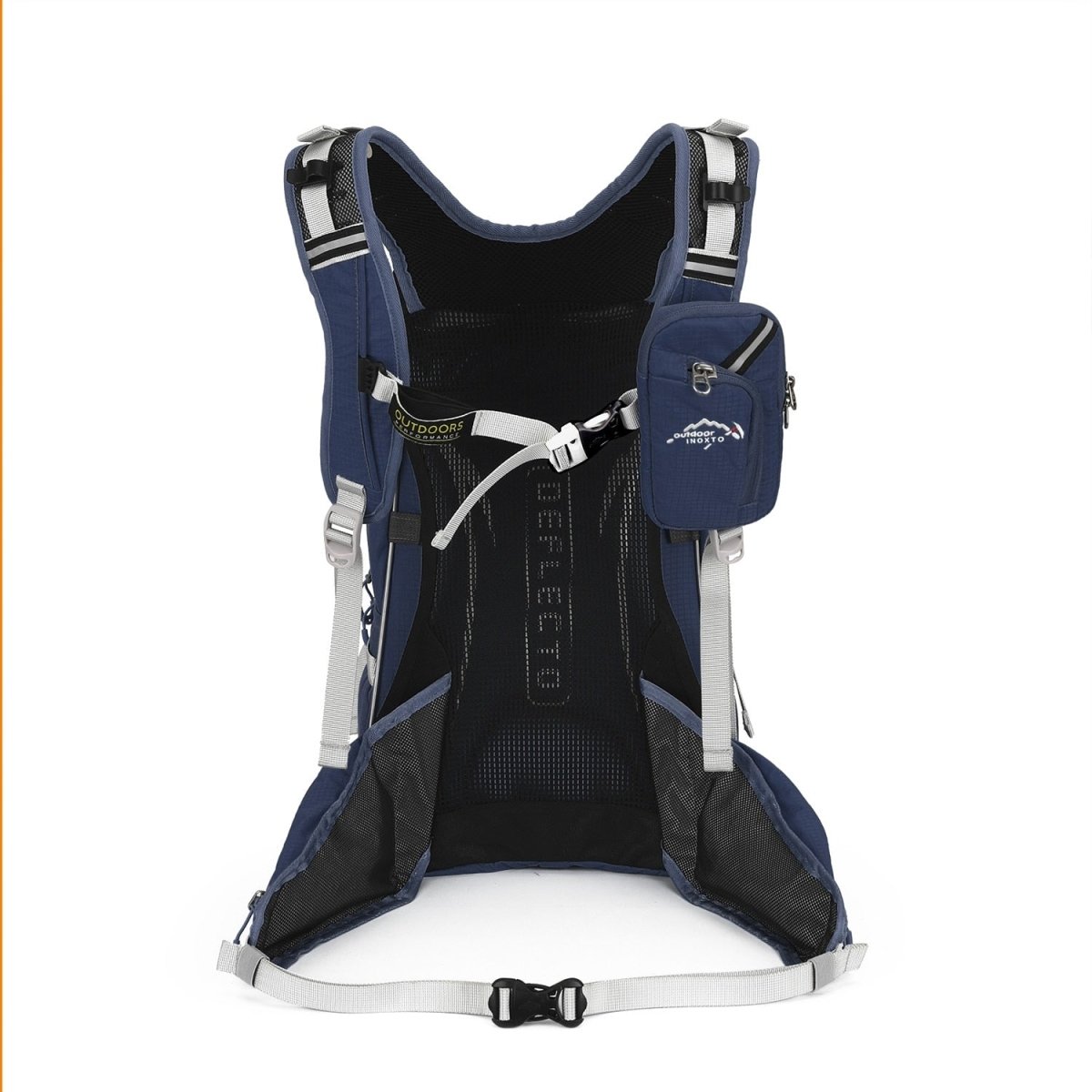 Sac à dos de randonnée / cycliste imperméable avec poche pectoral 830g "OUTDOOR INOXTO - Deflecto 20L" - Planète Rando