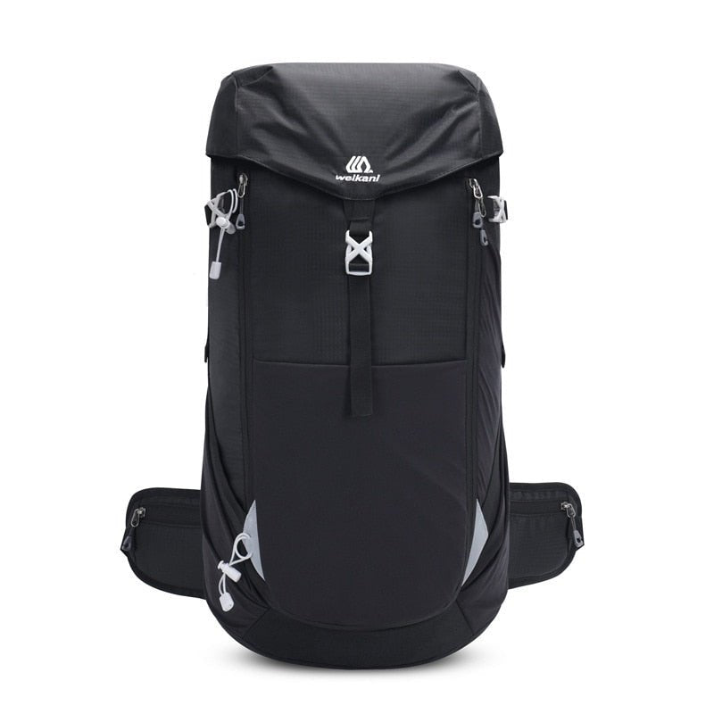Sac à dos de randonnée / trekking imperméable 790g"Free Knight - Weikani 50L" - Noir | Planète Rando