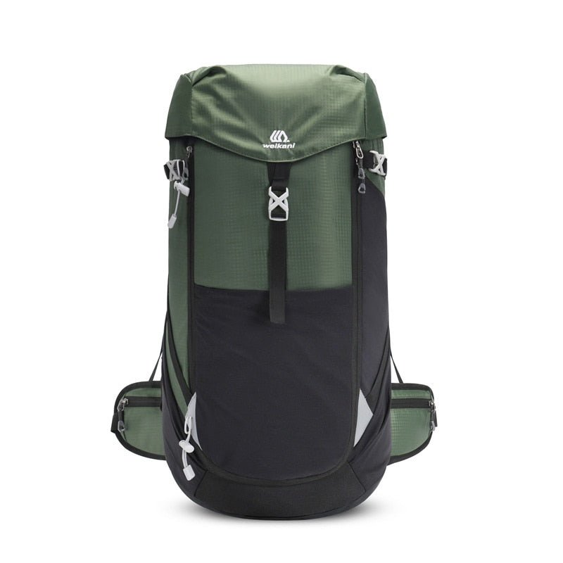 Sac à dos de randonnée / trekking imperméable 790g"Free Knight - Weikani 50L" - Vert | Planète Rando