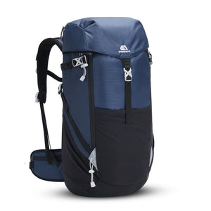 Sac à dos de randonnée / trekking imperméable 790g"Free Knight - Weikani 50L" - Bleu navy | Planète Rando