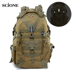 Sac à dos militaire tactique avec bandes réfléchissantes 40L "Scione - Backapcak outdoor" - Planète Rando