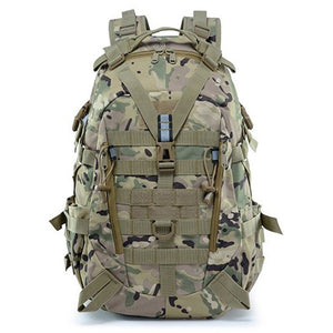 Sac à dos militaire tactique avec bandes réfléchissantes 40L "Scione - Backapcak outdoor" - Planète Rando