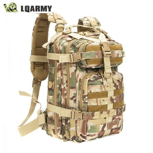Sac à dos tactique en Nylon 1000D 30L "LQARMY - Tactical bagpack" - Planète Rando