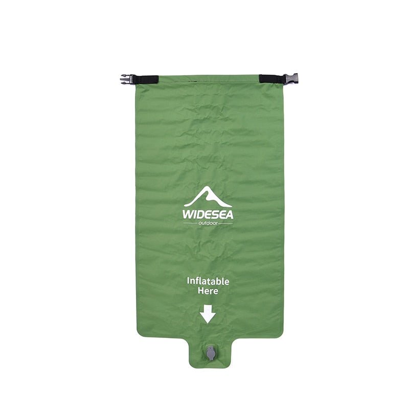 Sac de compression gonflable ultraléger et pliable 90g "Widesea – Air bag" - Vert | Planète Rando