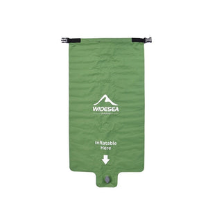 Sac de compression gonflable ultraléger et pliable 90g "Widesea – Air bag" - Vert | Planète Rando