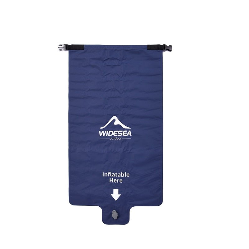 Sac de compression gonflable ultraléger et pliable 90g "Widesea – Air bag" - Bleu navy | Planète Rando