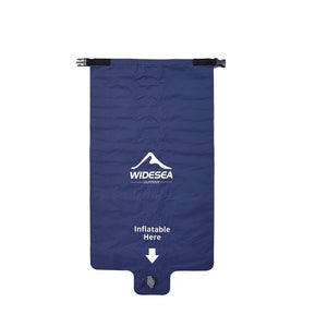 Sac de compression gonflable ultraléger et pliable 90g "Widesea – Air bag" - Bleu navy | Planète Rando