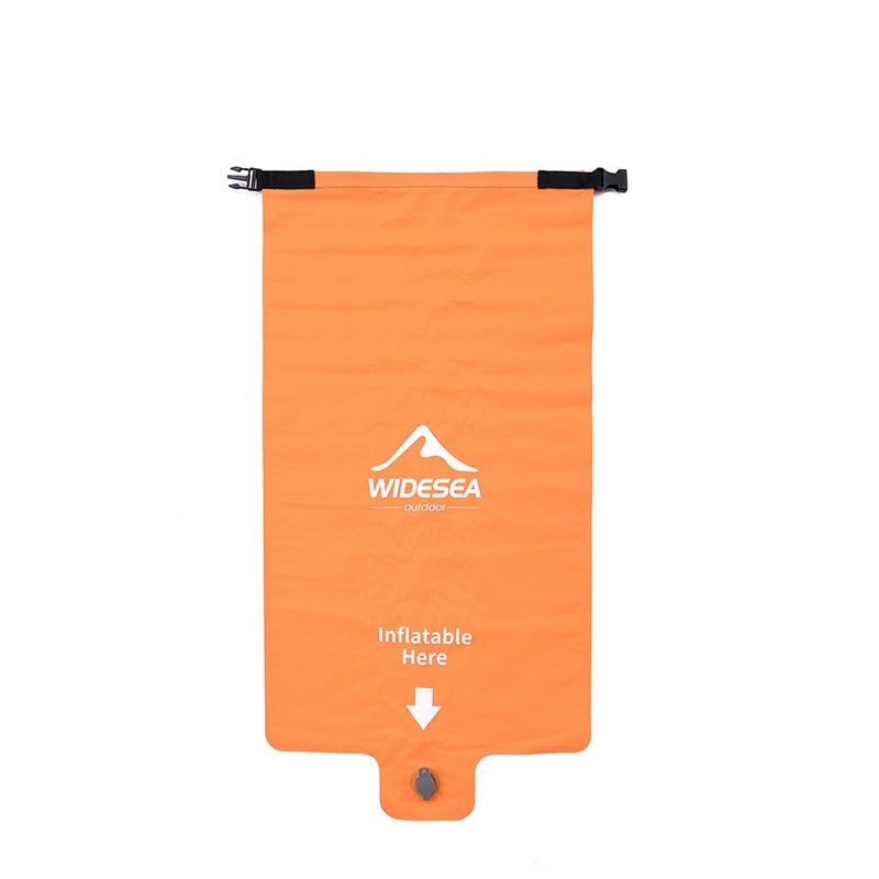 Sac de compression gonflable ultraléger et pliable 90g "Widesea – Air bag" - Orange | Planète Rando