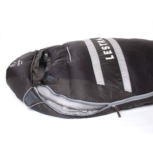 Sac de couchage d'hiver 90% duvet de canard 650 cuin -7° confort "ALASKA - Original" - Zip gauche | Planète Rando