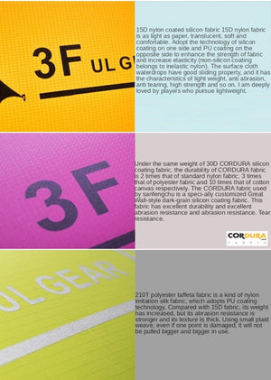 Sac de rangement étanche et ultraléger 6/12/24/36L "3F UL GEAR - Waterproof bag" - Planète Rando