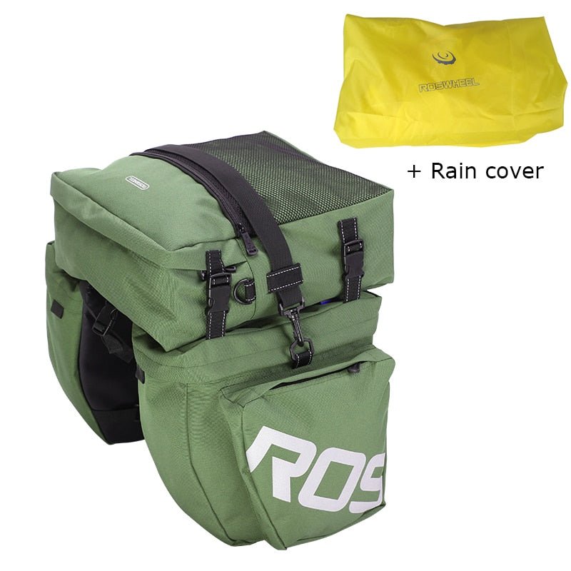 Sacoche arrière pour porte-bagages de vélo 37L "ROSWHEEL – 14892" - Planète Rando