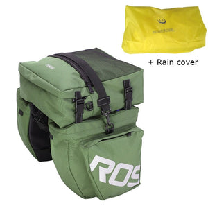 Sacoche arrière pour porte-bagages de vélo 37L "ROSWHEEL – 14892" - Planète Rando