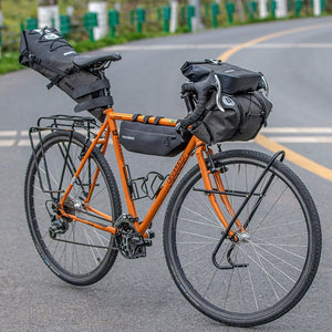 Sacoche de guidon sur cadre avant de vélo avec accessoires 300g "Rockbros - AS-015" - Planète Rando