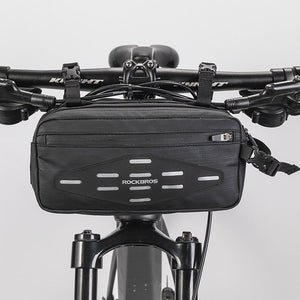 Sacoche de guidon sur cadre avant de vélo avec accessoires 300g "Rockbros - AS-015" - Planète Rando