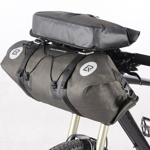 Sacoche de guidon sur cadre avant de vélo avec accessoires 300g "Rockbros - AS-015" - Planète Rando