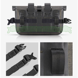 Sacoche de guidon sur cadre avant de vélo avec accessoires 300g "Rockbros - AS-015" - Planète Rando