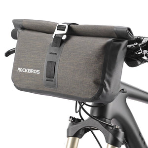 Sacoche de guidon sur cadre avant de vélo avec accessoires 300g "Rockbros - AS-015" - Planète Rando