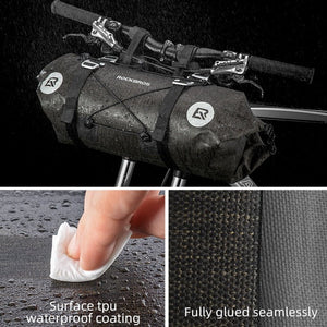 Sacoche de guidon sur cadre avant de vélo avec accessoires 300g "Rockbros - AS-015" - Planète Rando