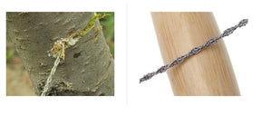 Scie commando avec anneau en plastique et fil de scie en acier 16g "EDC Tools - Commando" - Planète Rando