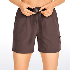 Short / bermuda décontracté taille haute avec poches pour femme "CRZ Yoga – RS51" - Planète Rando