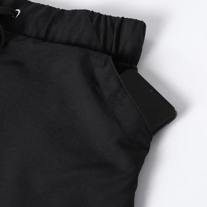 Short de course 2 en 1 taille élastique, respirant, réfléchissant "ARSUXEO - B1103" - Planète Rando