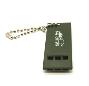 Sifflet de survie 3 tons pour signal d'urgence "Yofeil - survie" - Planète Rando