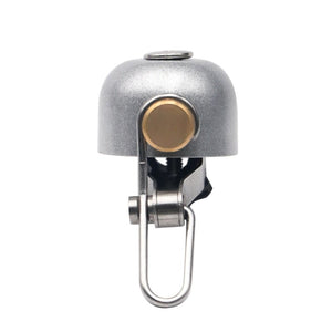 Sonnette de vélo classique rétro vintage, son clair et fort "Riderace - RR7047" - Argent | Planète Rando