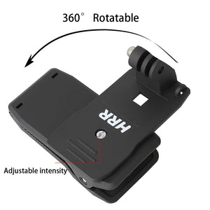 Support 360° de téléphone / caméra sur sangle de sac à dos "HRR - Phone Backpack Mount" - Planète Rando