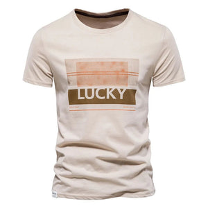 T-shirt à manches courtes et col Rond pour homme "AIOPESON - Lucky" - Khaki / 2XL (80-88kg) | Planète Rando
