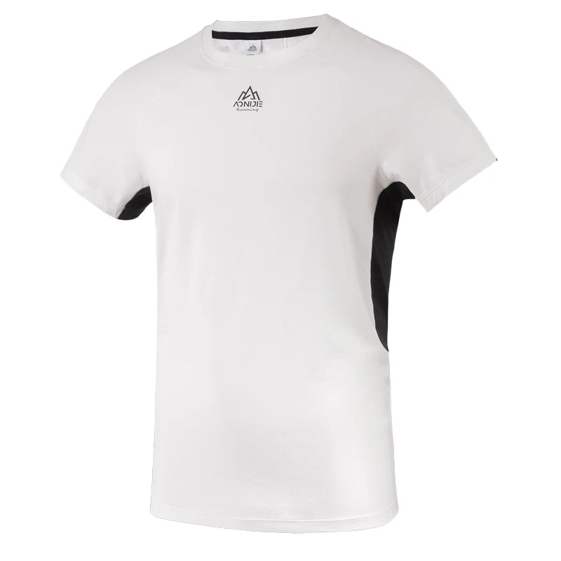T-shirt de sport à séchage rapide pour homme 120g "AONIJIE - FM5157" - Blanc / M | Planète Rando