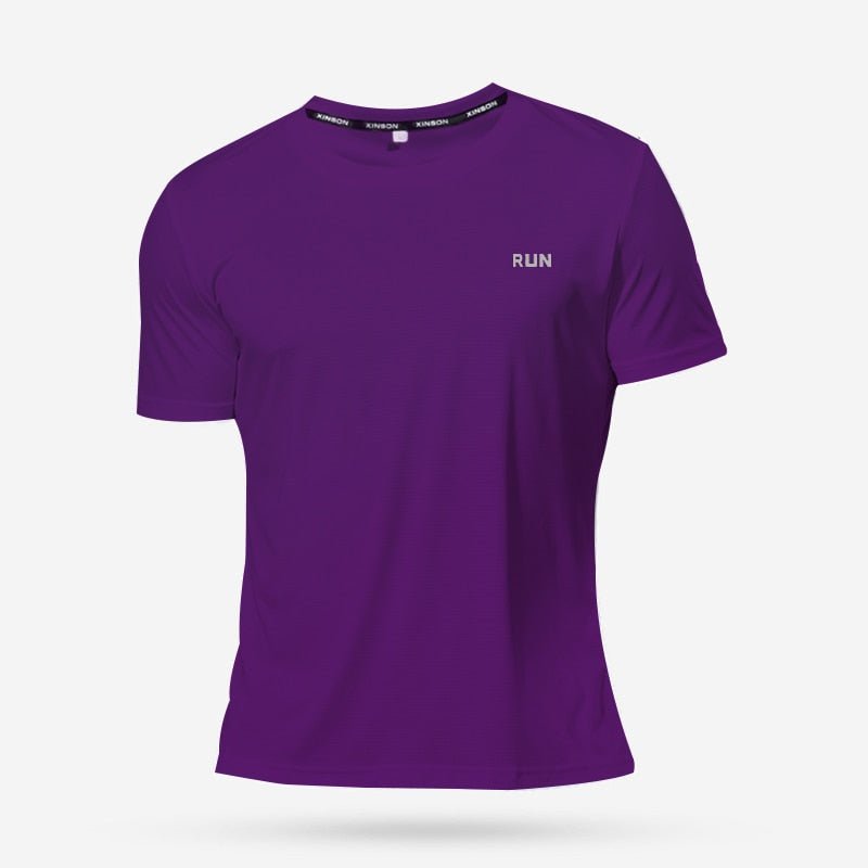 T-shirt en polyester à séchage rapide pour homme "GN - Run" - Planète Rando