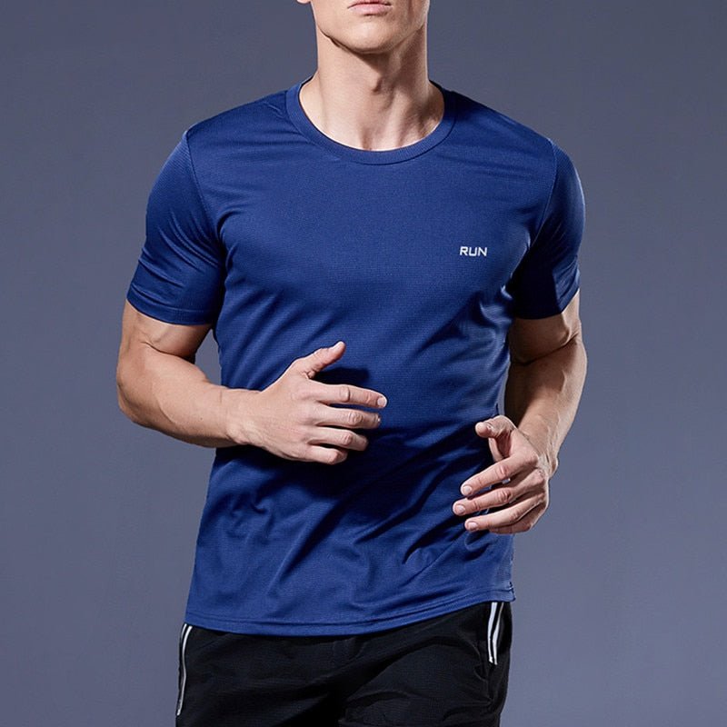 T-shirt en polyester à séchage rapide pour homme "GN - Run" - Planète Rando
