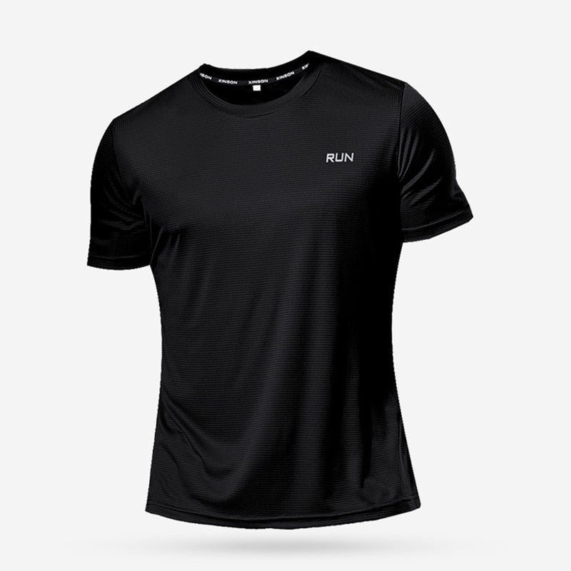 T-shirt en polyester à séchage rapide pour homme "GN - Run" - Planète Rando