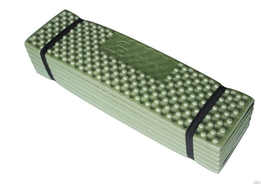 Tapis de camping / sit-pad ultraléger et pliable en mousse IXPE "XC Sport - Jungle" - Planète Rando