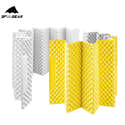 Tapis De Sol Camping En Aluminium Double Face - 7 Mm D'épaisseur, Imperméable, Isolant, Pliable (1x2 M) - 7